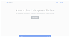 Desktop Screenshot of g4search.com