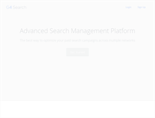 Tablet Screenshot of g4search.com